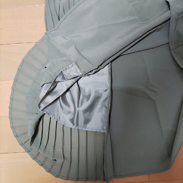 GU(ジーユー)のGUコンビネーションプリーツフレアスカート レディースのスカート(ロングスカート)の商品写真