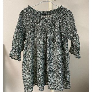 ダブルクローゼット(w closet)の花柄トップス(カットソー(半袖/袖なし))