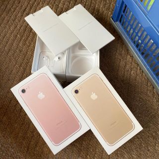 iPhone空箱2個、イヤフォン1個(ヘッドフォン/イヤフォン)