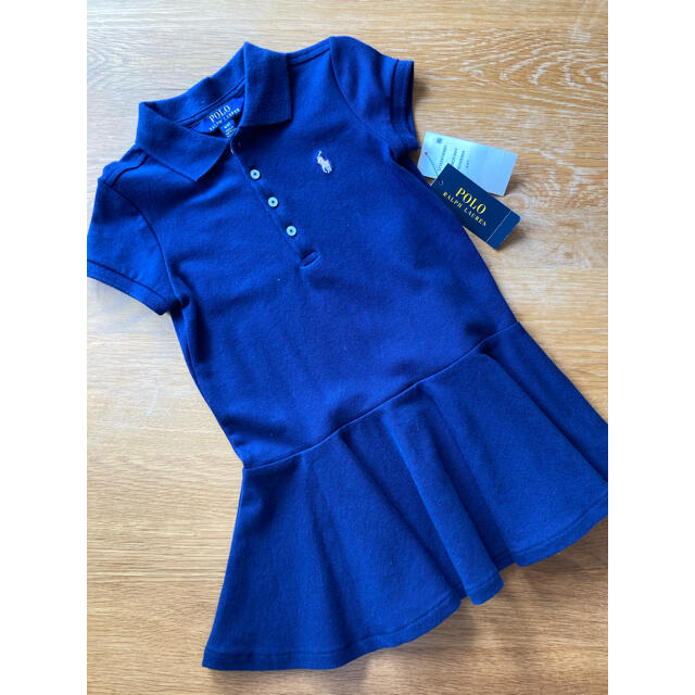 POLO RALPH LAUREN(ポロラルフローレン)の【新品】ラルフローレン ワンピース　110 キッズ/ベビー/マタニティのキッズ服女の子用(90cm~)(ワンピース)の商品写真