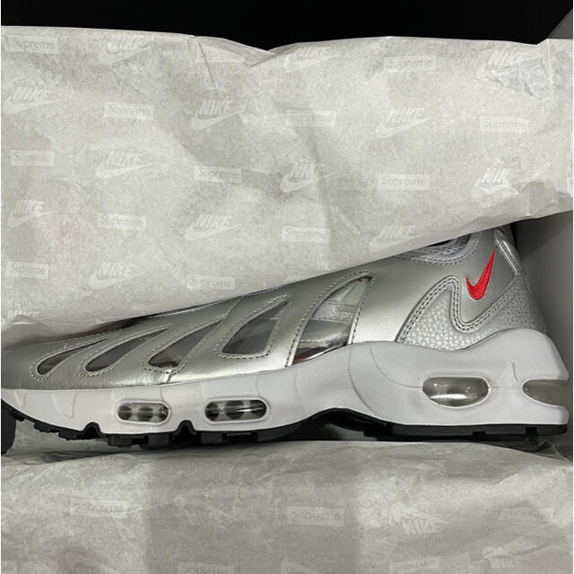 Supreme(シュプリーム)のSupreme®/Nike® Air Max 96 Silver 27cm メンズの靴/シューズ(スニーカー)の商品写真