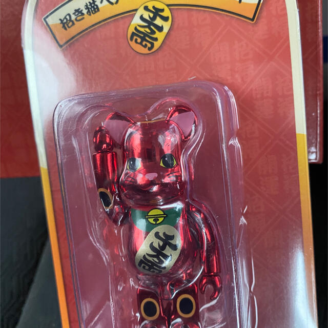 MEDICOM TOY(メディコムトイ)の新品 BE@RBRICK 招き猫 梅金メッキ 100% 400%セット 2セット エンタメ/ホビーのフィギュア(その他)の商品写真