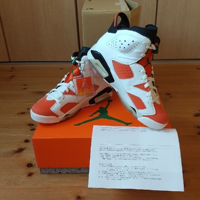 JORDAN 6 RETRO GATORADE WHITE 26.5 美品