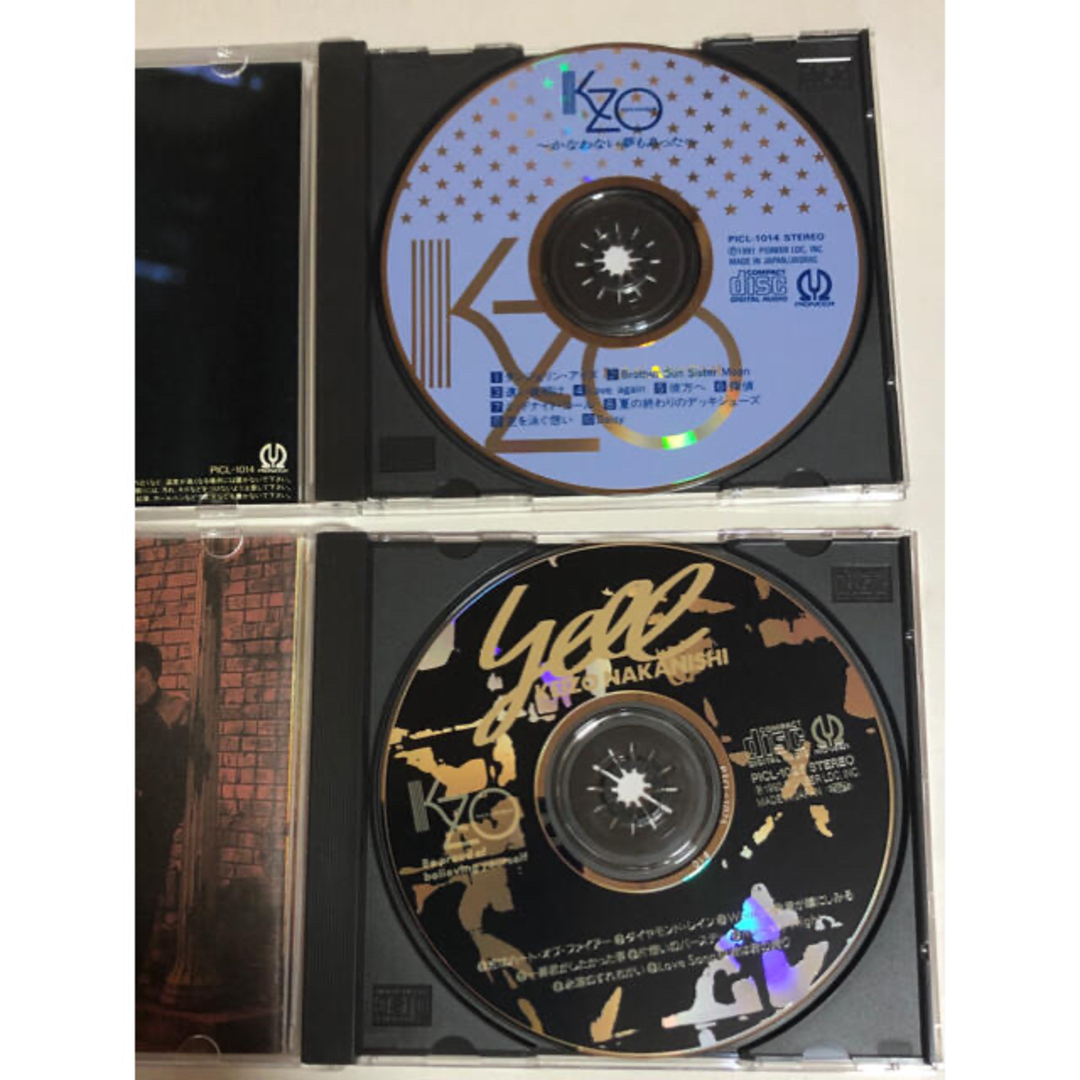 中西圭三CD2枚セット/KEIZO~かなわない夢もあった・yell 美品 中西圭三CD2枚セット/KEIZO~かなわない夢もあった・yell 美品