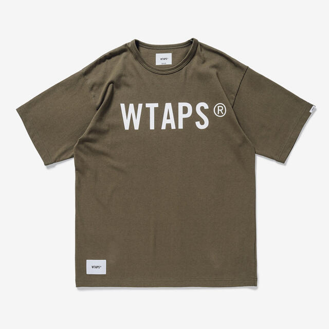 XL OLIVE WTAPS BANNER SS COTTON 21SS