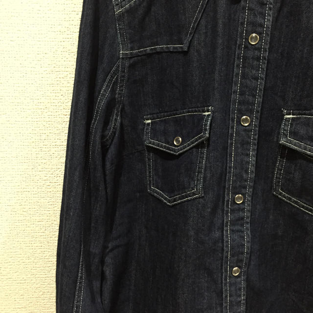 apart by lowrys(アパートバイローリーズ)のアパートバイ♡デニムシャツ レディースのトップス(シャツ/ブラウス(長袖/七分))の商品写真