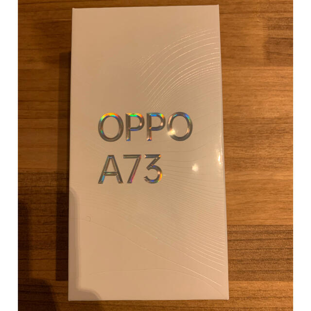 スマートフォン本体OPPO A73 ネイビーブルー