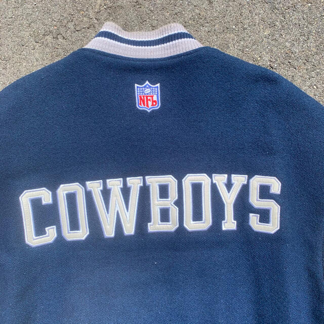 NIKE(ナイキ)の『超希少』NIKE NFL NY COWBOYS スタジャン　90s  メンズのジャケット/アウター(スタジャン)の商品写真