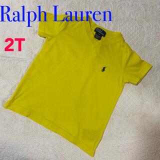 ポロラルフローレン(POLO RALPH LAUREN)のポロ　ラルフローレン　2T 80cm ＶネックTシャツ 男の子　ブランド子供服(Ｔシャツ)