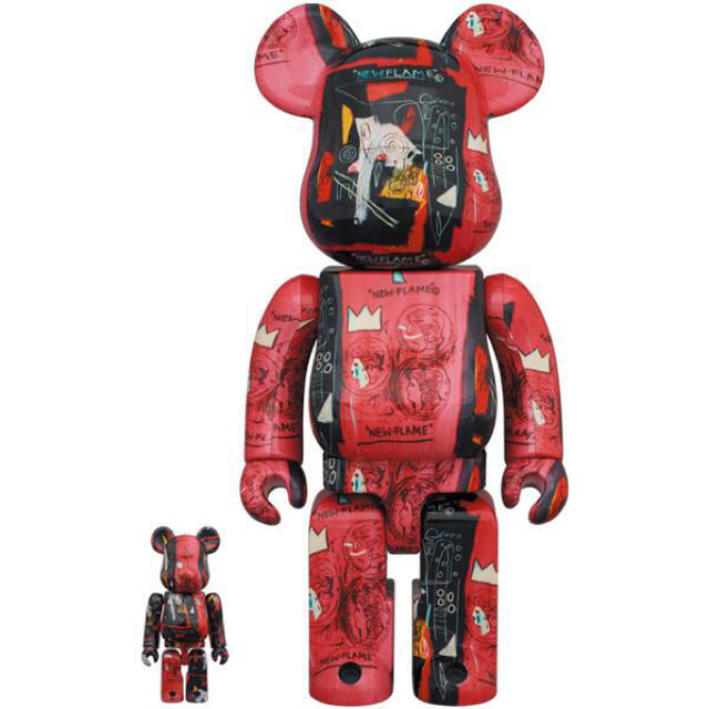 MEDICOM TOY(メディコムトイ)のBE@RBRICK Andy  BASQUIAT #1 1000％  エンタメ/ホビーのおもちゃ/ぬいぐるみ(模型/プラモデル)の商品写真