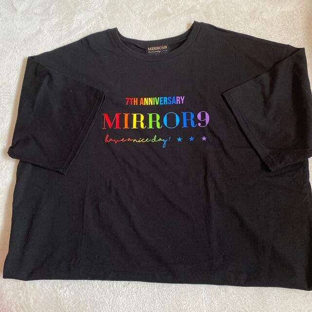 eimy istoire(エイミーイストワール)のMIRROR9レインボーTシャツ🧡❤️💛💚💙💜 レディースのトップス(Tシャツ(半袖/袖なし))の商品写真