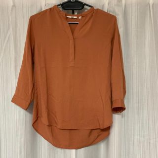 ユニクロ(UNIQLO)の専用　UNIQLO ユニクロ　バックロングシャツ　ノーカラーシャツ　シャツ(シャツ/ブラウス(長袖/七分))