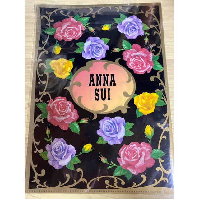 ANNA SUI(アナスイ)のANNA SUI クリアファイル インテリア/住まい/日用品の文房具(ファイル/バインダー)の商品写真