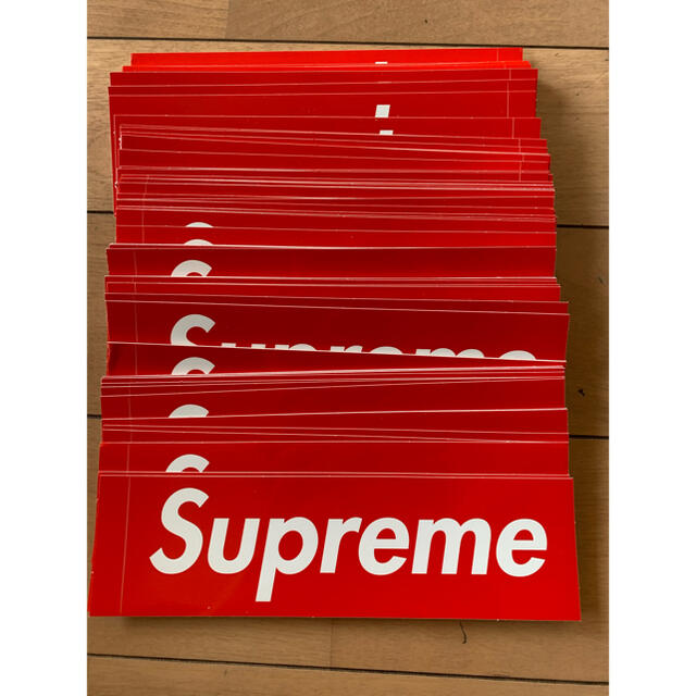 Supreme Boxlogo ステッカー 100枚 ステッカー