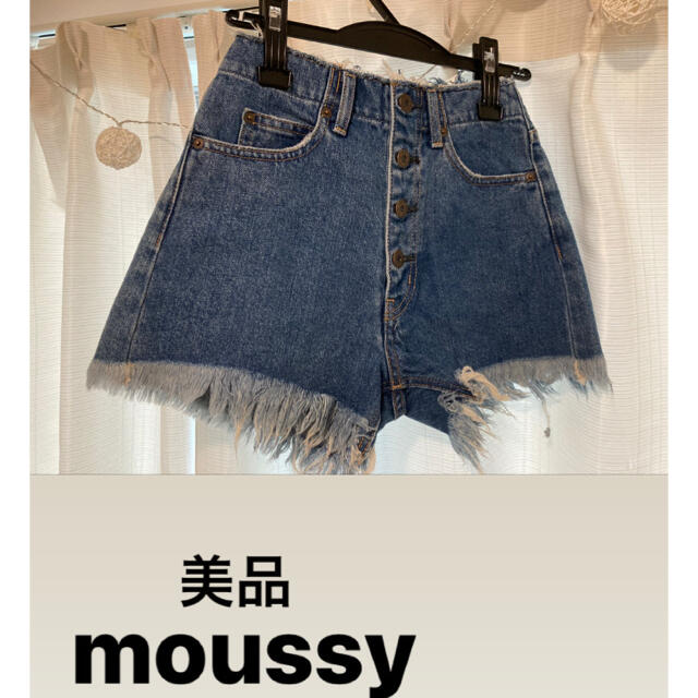 moussy(マウジー)の美品！！moussyボトムス レディースのパンツ(ショートパンツ)の商品写真