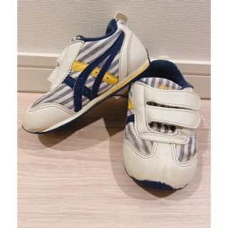 アシックス(asics)のアシックス 14.5cm ストライプ おしゃれ(スニーカー)