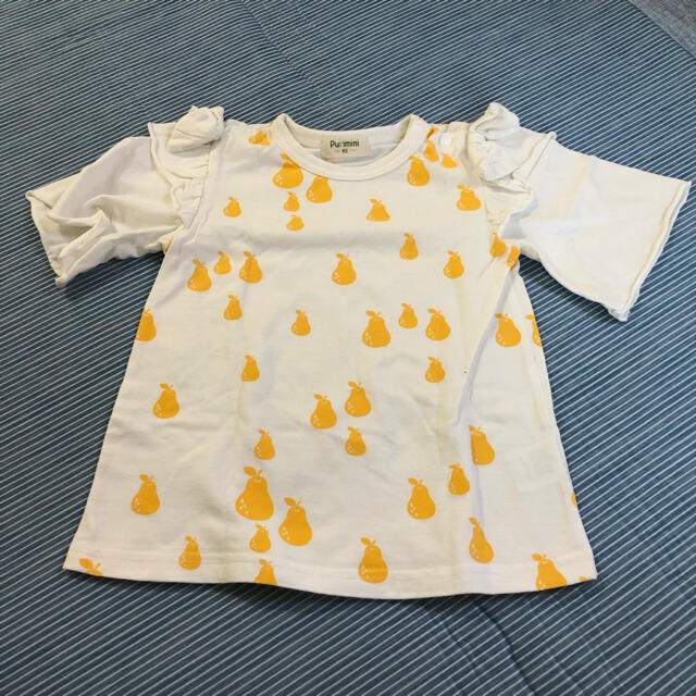 西松屋(ニシマツヤ)の女の子　Tシャツ 2枚セット 95 キッズ/ベビー/マタニティのキッズ服女の子用(90cm~)(Tシャツ/カットソー)の商品写真