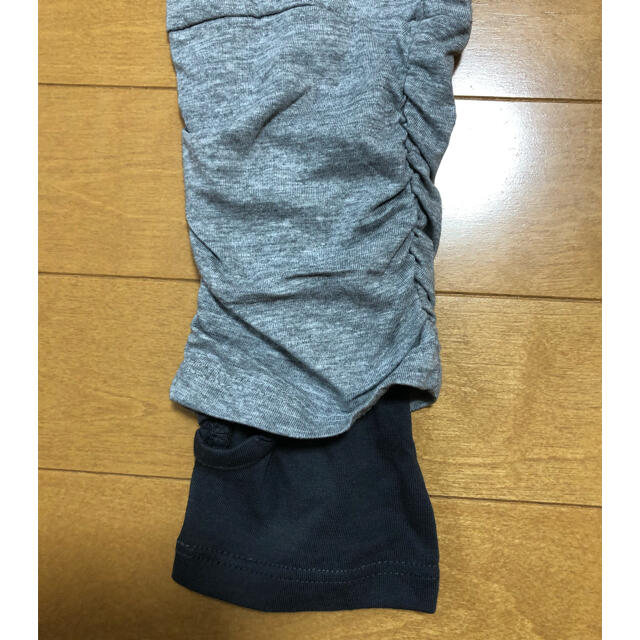 長袖Tシャツ　カットソー　L レディースのトップス(Tシャツ(長袖/七分))の商品写真