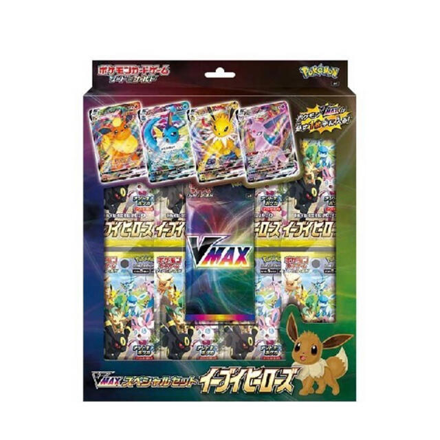 イーブイヒーローズ　vmaxスペシャルセット×10Box/デッキ/パック