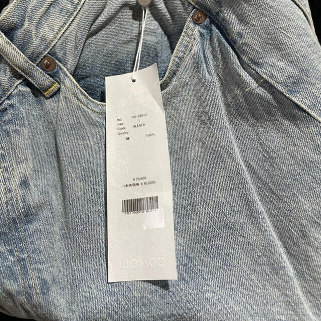 COMOLI - 21SS comoli 5p denim BLEACH ブリーチデニム コモリの通販