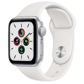 アップルウォッチ(Apple Watch)のApple Watch SE 40㎜　GPSモデル　シルバー(腕時計(デジタル))