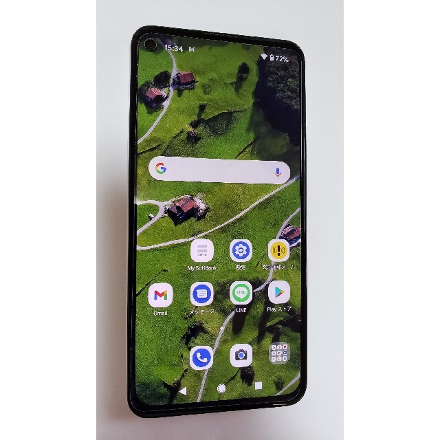 スマートフォン/携帯電話グーグルピクセル 4a 5G 試使用のみ　simロック解除済