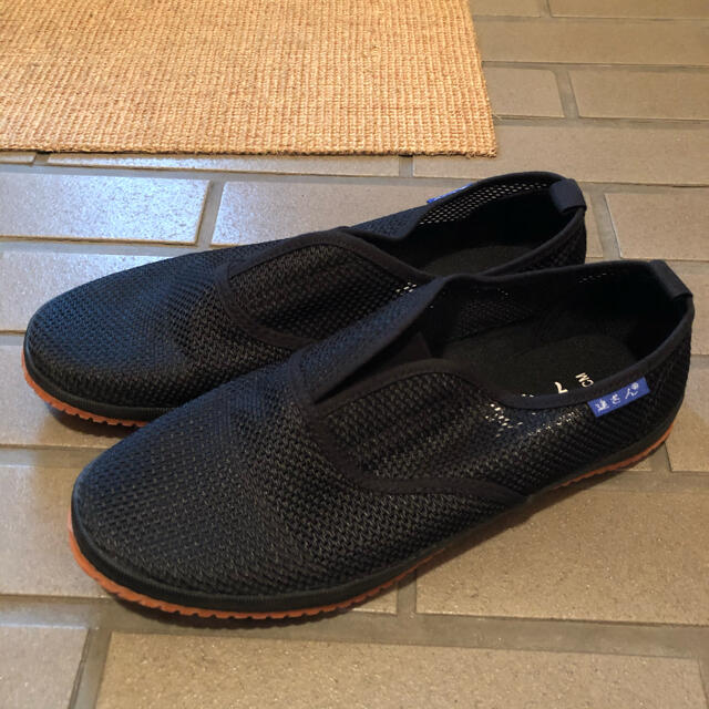 健さん 作業靴 Wクッションメッシュ ブラック メンズの靴/シューズ(その他)の商品写真