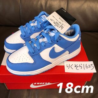 ナイキ(NIKE)の18cm NIKE DUNK LOW PS UNIVERSITY BLUE(スニーカー)