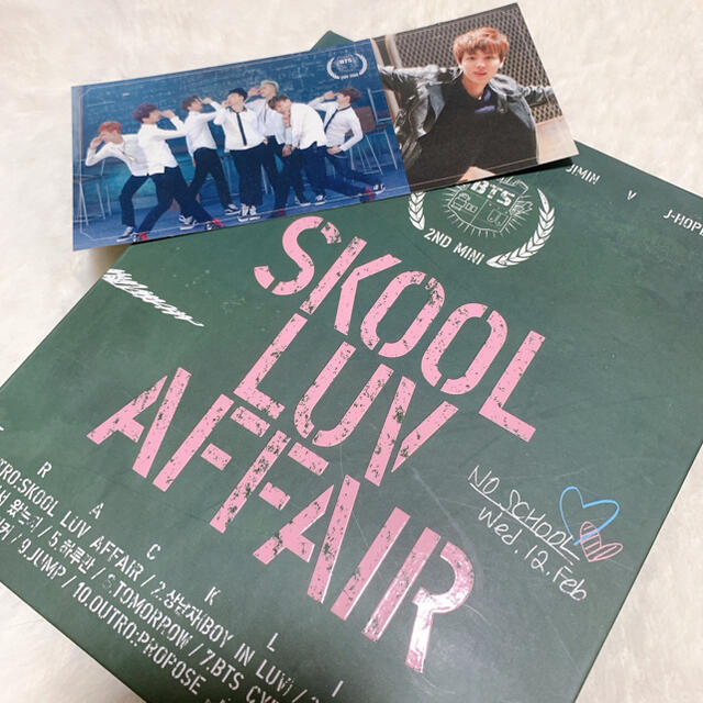 防弾少年団(BTS) 【ジン トレカ付】BTS 防弾少年団 CD SKOOL LUV AFFAIR の通販 by mimimi's  shop｜ボウダンショウネンダンならラクマ