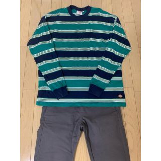 ディッキーズ(Dickies)の【美品】Dickies オーバーサイズカットソー(Tシャツ/カットソー(半袖/袖なし))