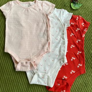 ベビーギャップ(babyGAP)のbaby GAP ロンパース ３枚セット(ロンパース)