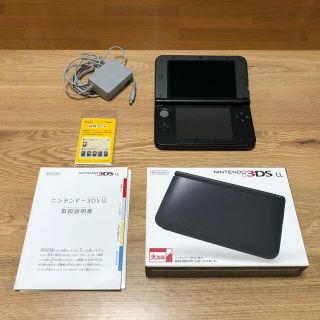 ニンテンドー3DS(ニンテンドー3DS)のNintendo 3DS  LL 本体ブラック(携帯用ゲーム機本体)