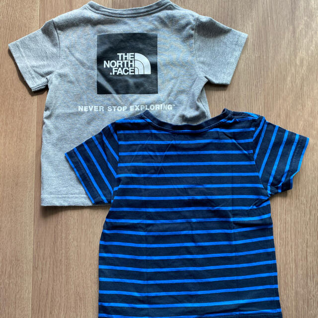 THE NORTH FACE(ザノースフェイス)のTHE NORTH FACE ★キッズTシャツ2枚セット　100㎝ キッズ/ベビー/マタニティのキッズ服男の子用(90cm~)(Tシャツ/カットソー)の商品写真