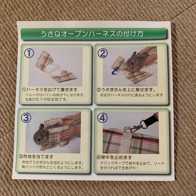 うさぎのハーネス その他のペット用品(小動物)の商品写真