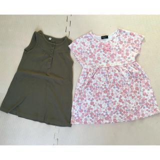 コムサイズム(COMME CA ISM)の女の子 夏用 ワンピース　100(ワンピース)