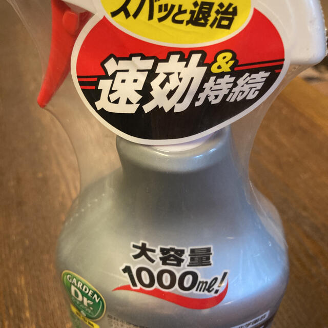 アース製薬(アースセイヤク)の１０００ml ケムシ退治　殺虫剤 インテリア/住まい/日用品の日用品/生活雑貨/旅行(その他)の商品写真