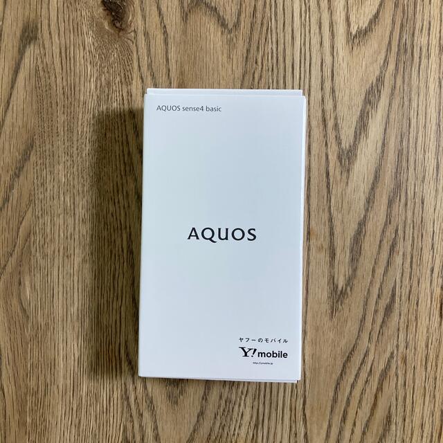 AQUOS sense4 basic blackスマートフォン本体