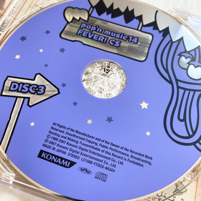 KONAMI(コナミ)のpop'n music sound tracks AC15❤︎CS14（初回盤） エンタメ/ホビーのCD(ゲーム音楽)の商品写真