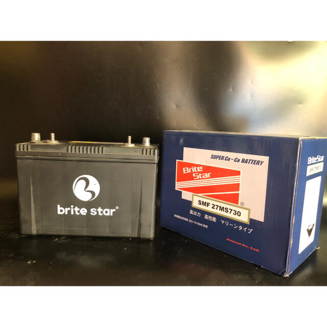 2個　ディープサイクルバッテリー BriteStar  12V 105Ah