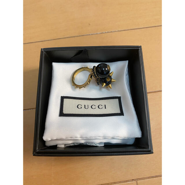 Gucci(グッチ)のgucci リング パール 16号 メンズのアクセサリー(リング(指輪))の商品写真