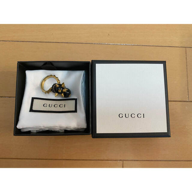 Gucci(グッチ)のgucci リング パール 16号 メンズのアクセサリー(リング(指輪))の商品写真