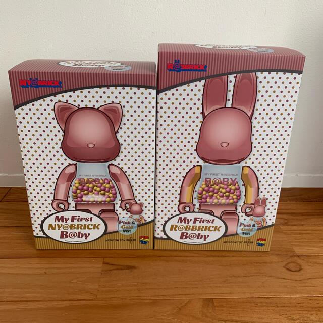 MEDICOM TOY - BBRICK PINK GOLD セット