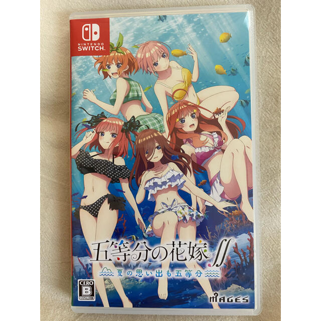 五等分の花嫁 夏の思い出も五等分 Switch スイッチ