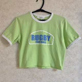 ウィゴー(WEGO)のちびTシャツ ミントグリーン(Tシャツ(半袖/袖なし))