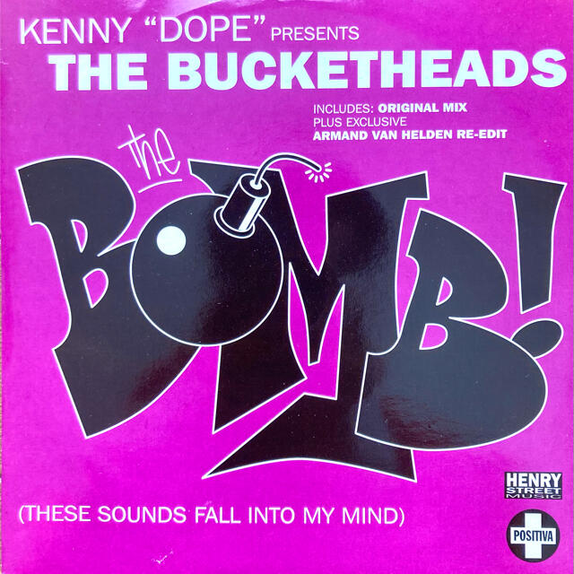 KENNY DOPE BUCKETHEADS THE BOMB 7inc