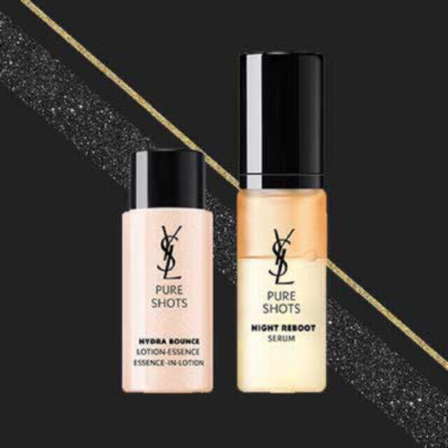 Yves Saint Laurent Beaute(イヴサンローランボーテ)の在庫2つあり♡田中みな実さん愛用♡ イヴ・サンローラン♡ピュアショットセット コスメ/美容のスキンケア/基礎化粧品(美容液)の商品写真