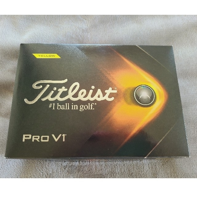 Titleist(タイトリスト)のゴルフボール タイトリスト prov1 2021年モデル 1ダース(12個) スポーツ/アウトドアのゴルフ(その他)の商品写真