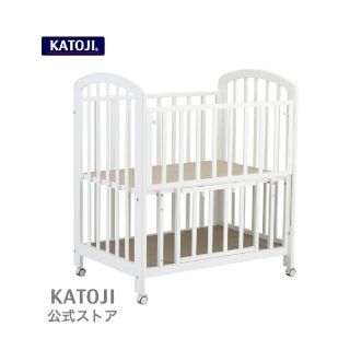 カトージ(KATOJI)のmimi様専用  美品 KATOJI ミニベビーベッド ビアンコ２(ベビーベッド)