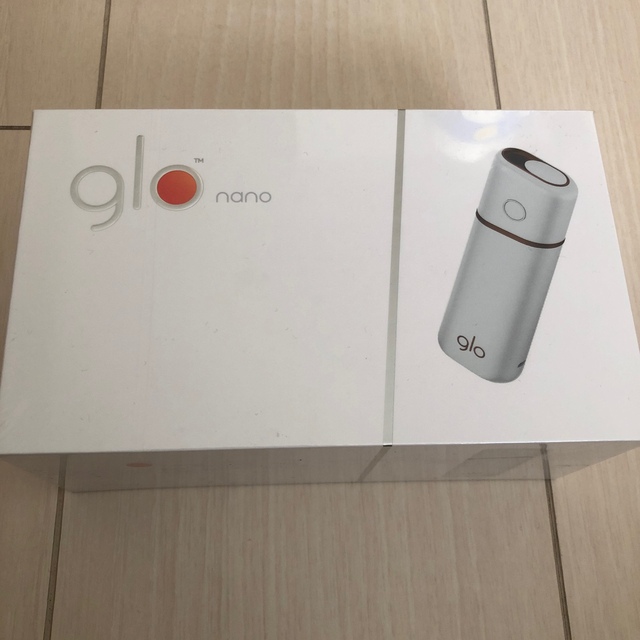 glo(グロー)の＜新品＞ glo nano ホワイト 箱無し メンズのファッション小物(タバコグッズ)の商品写真