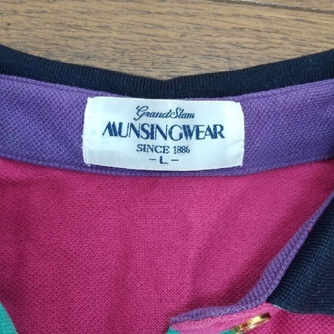 MUNSNG  WEAR GOLF  ポロ シャツ レディースのトップス(ポロシャツ)の商品写真